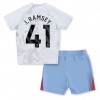 Aston Villa Jacob Ramsey #41 Bortedraktsett Barn 2023-24 Kortermet (+ korte bukser)